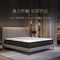 88VIP：Serta 舒达 艾菲 乳胶床垫家用偏硬睡感1.8米床垫