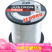 DAIWA 达亿瓦 JUSTRON系列 碳素钓鱼线 透明色 3号