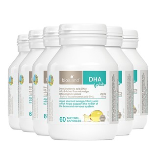 婴幼儿海藻油DHA胶囊 60粒*6瓶
