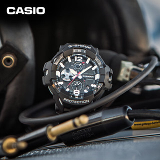 CASIO 卡西欧 G-SHOCK航空系列 54.7毫米太阳能腕表 GR-B300-1A