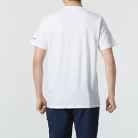 88VIP：哥伦比亚 白色短袖男新款运动服休闲宽松半袖T恤AE0403107