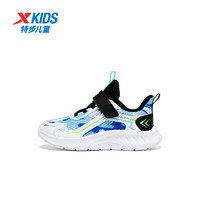 特步（XTEP）儿童男童运动鞋小童网面透气跑步鞋男孩鞋子 特步白/黑 31码
