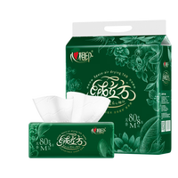 心相印 绒立方系列 抽纸 3层80抽8包