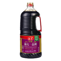 88VIP：海天 特级一品鲜酱油1.75L/瓶生抽上色提鲜炒菜海鲜调料凉拌调味品