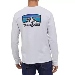Patagonia 巴塔哥尼亚 Fitz Roy Horizons Responsibili-Tee 男士长袖印花T恤