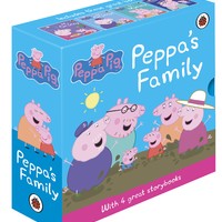 《Peppa's Family 佩奇的家》（套装共4册）