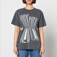 ANINE BING Colby Bing New York 棉混纺T恤