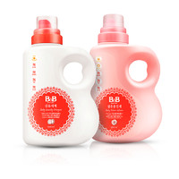 88VIP：B&B 保宁 韩国进口B＆B/保宁婴儿用品宝宝洗衣液1.5L+柔顺剂1.5L瓶装BB抑菌