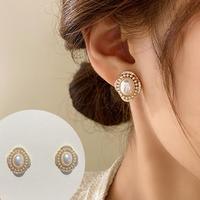 珍宝银楼 复古宫廷风龙年耳环女轻奢小众耳钉气质名媛高级感圆脸显瘦