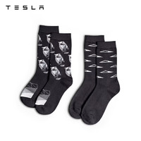TESLA 特斯拉 Cybertruck 图标袜子套装运动风