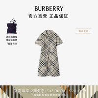 博柏利（BURBERRY）女童 格纹棉质衬衫式连衣裙80910781