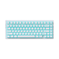 MC 迈从 G75 三模机械键盘 云谷白 青轴 RGB