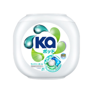 菁华 Ka3in1洗衣凝珠 家用机洗抑菌消臭去渍三效合一 护衣护色抑菌99% 通用 16g 40粒