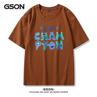GSON 高克重宽松T恤 多色可选