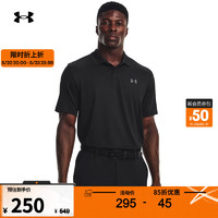 安德玛 UNDERARMOUR）Performance 3.0男子高尔夫运动Polo衫1377374 黑色001 XL