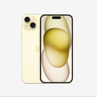 百亿补贴：Apple 苹果 iPhone 15 Plus 5G手机 128GB 黄色