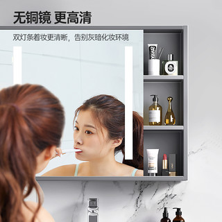 KUKa 顾家家居 浴室柜组合现代简约卫生间卫浴洗脸盆柜一体陶瓷盆洗漱台