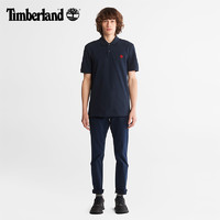 Timberland 官方男装短袖POLO衫24夏新款休闲商务宽松|A62T5
