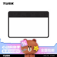 TUSK 特斯拉屏幕保护套modely/3焕新版中控导航显示器硅胶框改装配件 ModelY/3焕新卡通屏幕保护套-黑