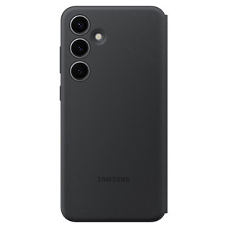 三星（SAMSUNG）Galaxy S24插卡式智能视窗保护套 手机套 原厂手机壳 多功能保护套 黑色