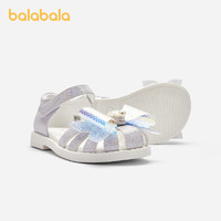 88VIP：巴拉巴拉 童鞋儿童凉鞋女童鞋子2024夏公主鞋新沙滩鞋甜美精致时尚