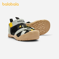 88VIP：巴拉巴拉 童鞋儿童运动凉鞋男童沙滩鞋2024夏新款包头防滑鞋魔术贴