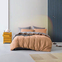 lovo乐蜗家纺罗莱生活旗下品牌床上四件套印花床单被套套件时印咖色12