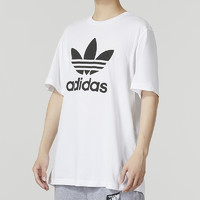 88VIP：adidas 阿迪达斯 阿迪三叶草男装运动服上衣圆领短袖T恤衫休闲套头衫IA4816