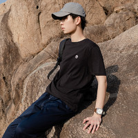 Timberland 官方纯棉短袖男夏季新款户外宽松运动服跑步透气半袖T恤衫