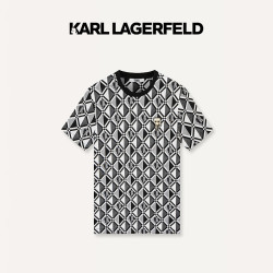 karllagerfeld卡尔拉格斐卡尔拉格斐轻奢老佛爷男装24夏款karl钉珠