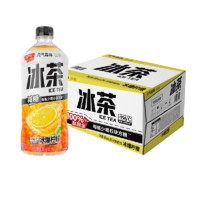 88VIP：元气森林 冰茶减糖柠檬900ml*12瓶饮料整箱