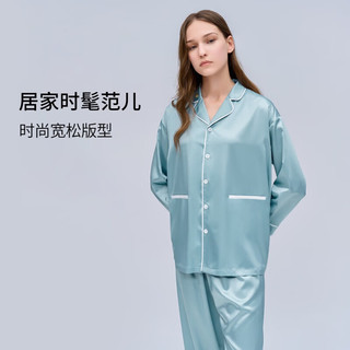 嫚熙（EMXEE）夏季月子服纯棉睡衣哺乳怀孕期家居服套装 水晶紫 M