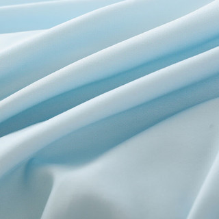 MENDALE 梦洁家纺 绵柔印花纤维夏凉被可水洗空调被单双人床上用品 胖哒蓝蓝 200×230cm