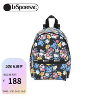 LeSportsac 520情人节礼物乐播诗时尚学生双肩包包女印花休闲出行背包书包 萤火之森