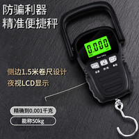 威衡 迷你手提弹簧称家用电子秤50kg便携式高精度手称小型称重随身精准