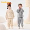 88VIP：巴拉巴拉 儿童睡衣套装冬季珊瑚绒加绒男女童家居服小童大童可外穿