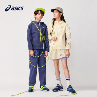 亚瑟士（asics）童装24年夏季男女儿童防晒外套舒软轻弹梭织便服332241053056