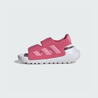 阿迪达斯（adidas）童鞋男女小童露趾防滑软底凉鞋 ID2838粉红 12K/31码/180mm 