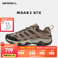 MERRELL 迈乐 MOAB 2 GTX 男子徒步鞋 J06039 灰 40