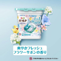 P&G 宝洁 洗衣球4D清新花香型12颗蓝绿色