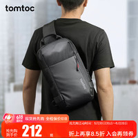 tomtoc Recycled Collection系列 男士斜挎包 A54-A1D1 曜石黑 M