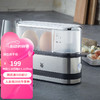 WMF 福腾宝 不锈钢煮蛋器蒸蛋器便携小巧煮蛋机蒸蛋机声音提示 蒸蛋器（可煮双蛋） 单层 2枚煮蛋器