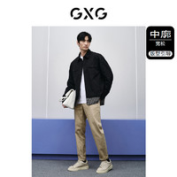 GXG 男装 商场同款双色潮流假两件衬衫 2024年春季新品GFX10301011