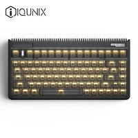 IQUNIX OG80黑武士 三模无线客制化透明键帽机械键盘电竞热插拔