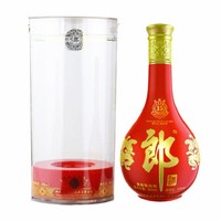 LANGJIU 郎酒 红花郎酱香型白酒15年53度500ML粮食酒送礼婚宴红15正品