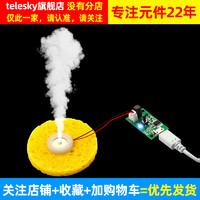 TELESKY 加湿器USB喷雾模块配件雾化片DIY孵化实验器材集成电路线路板驱动