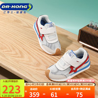 DR.KONG 江博士 学步鞋运动鞋 春季男女童舒适透气儿童鞋B14241W007米/红/蓝 31 31(脚长18.9-19.5cm)