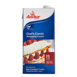 Anchor 安佳 多效淡奶油1L/2L进口动物性稀奶油蛋挞蛋糕裱花烘焙原料