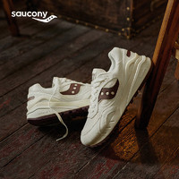 saucony 索康尼 SHADOW 6000RE男女运动休闲鞋复古运动鞋米褐 37.5