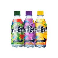 事必胜 马来西亚水果味汽水 325ml*6瓶 葡萄味